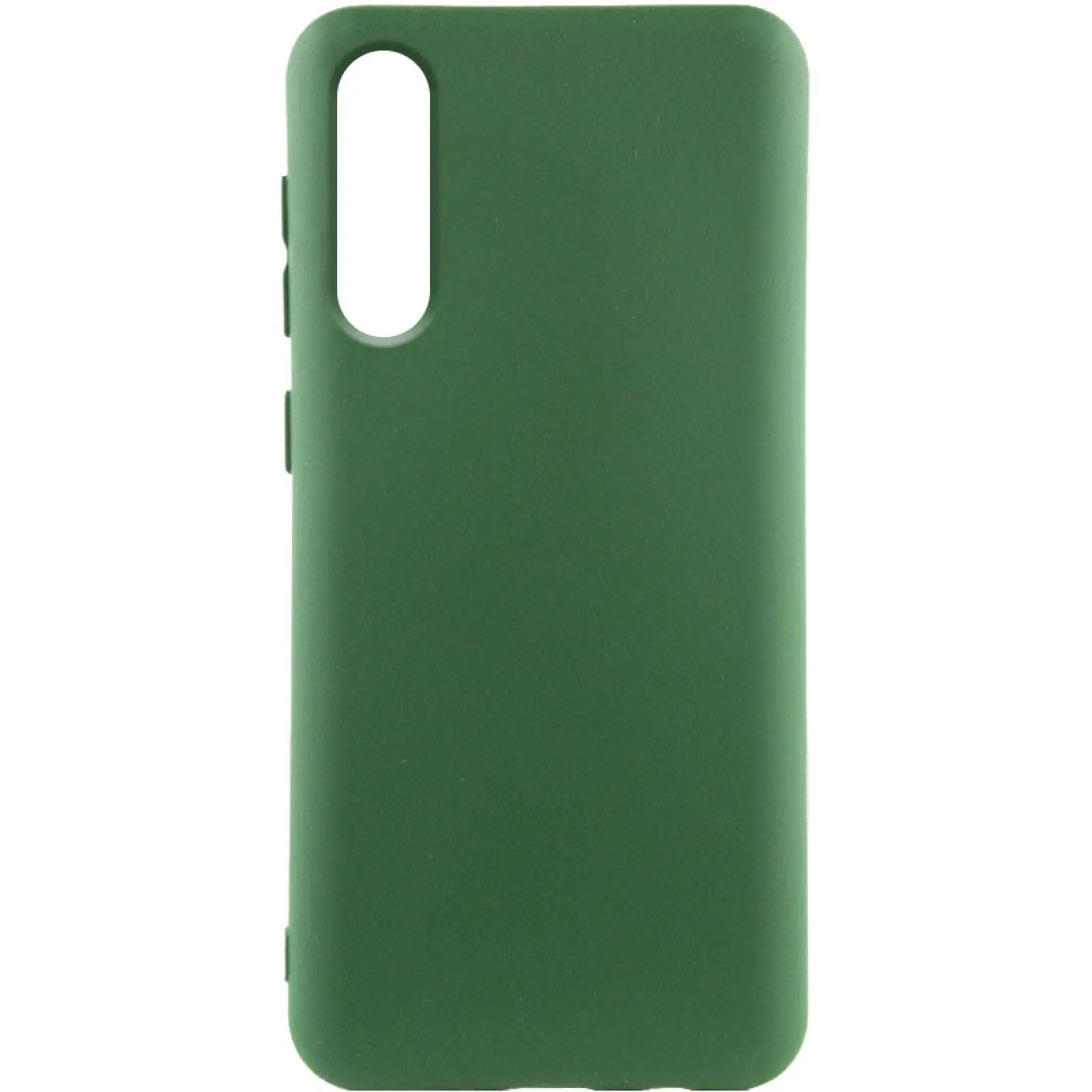 Чехол TPU GETMAN Liquid Silk для Samsung Galaxy A50 (A505F) / A50s / A30s, Зеленый / Dark green, Силикон, купить оптом с доставкой