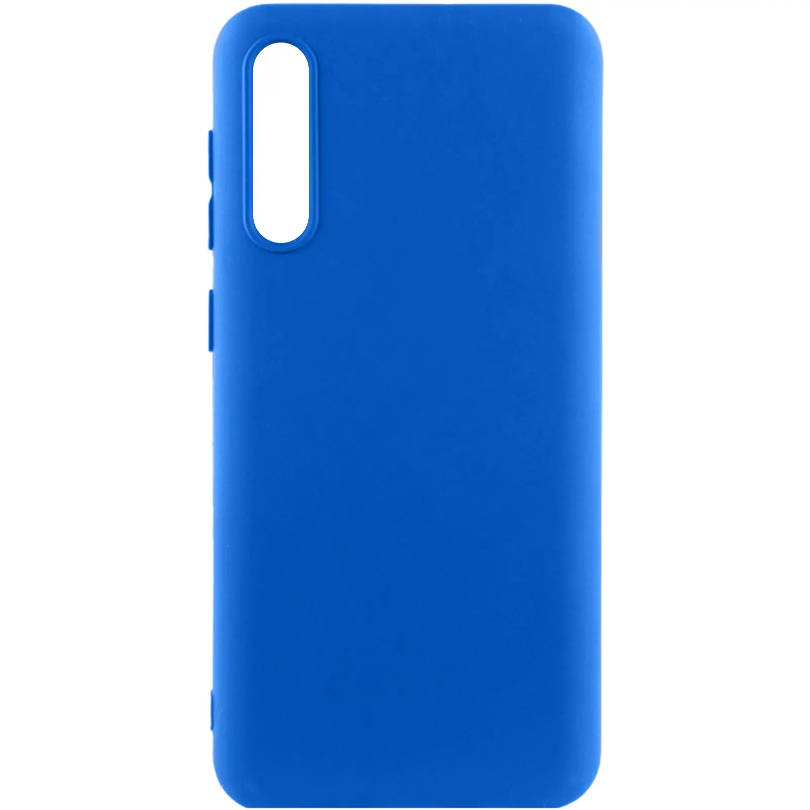 Чехол TPU GETMAN Liquid Silk для Samsung Galaxy A50 (A505F) / A50s / A30s, Синий / Royal blue, Силикон, купить оптом с доставкой