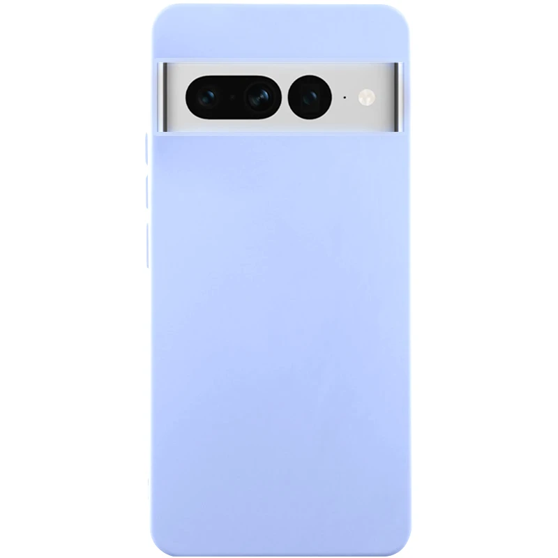 Чехол TPU GETMAN Liquid Silk для Google Pixel 7 Pro, Сиреневый / Light purple, Силикон, купить оптом с доставкой