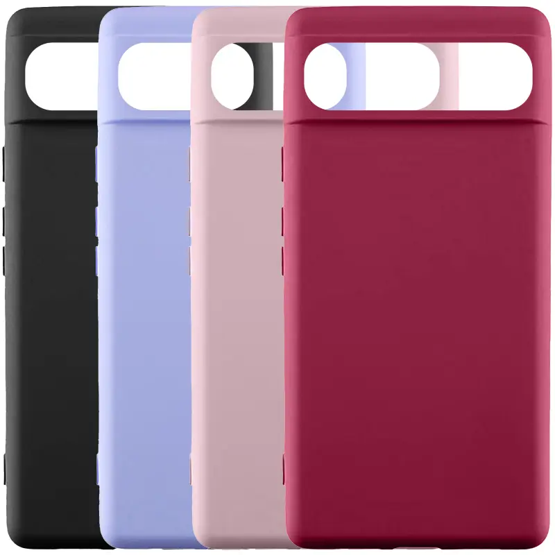 Чехол TPU GETMAN Liquid Silk для Google Pixel 7a, Силикон, купить оптом с доставкой