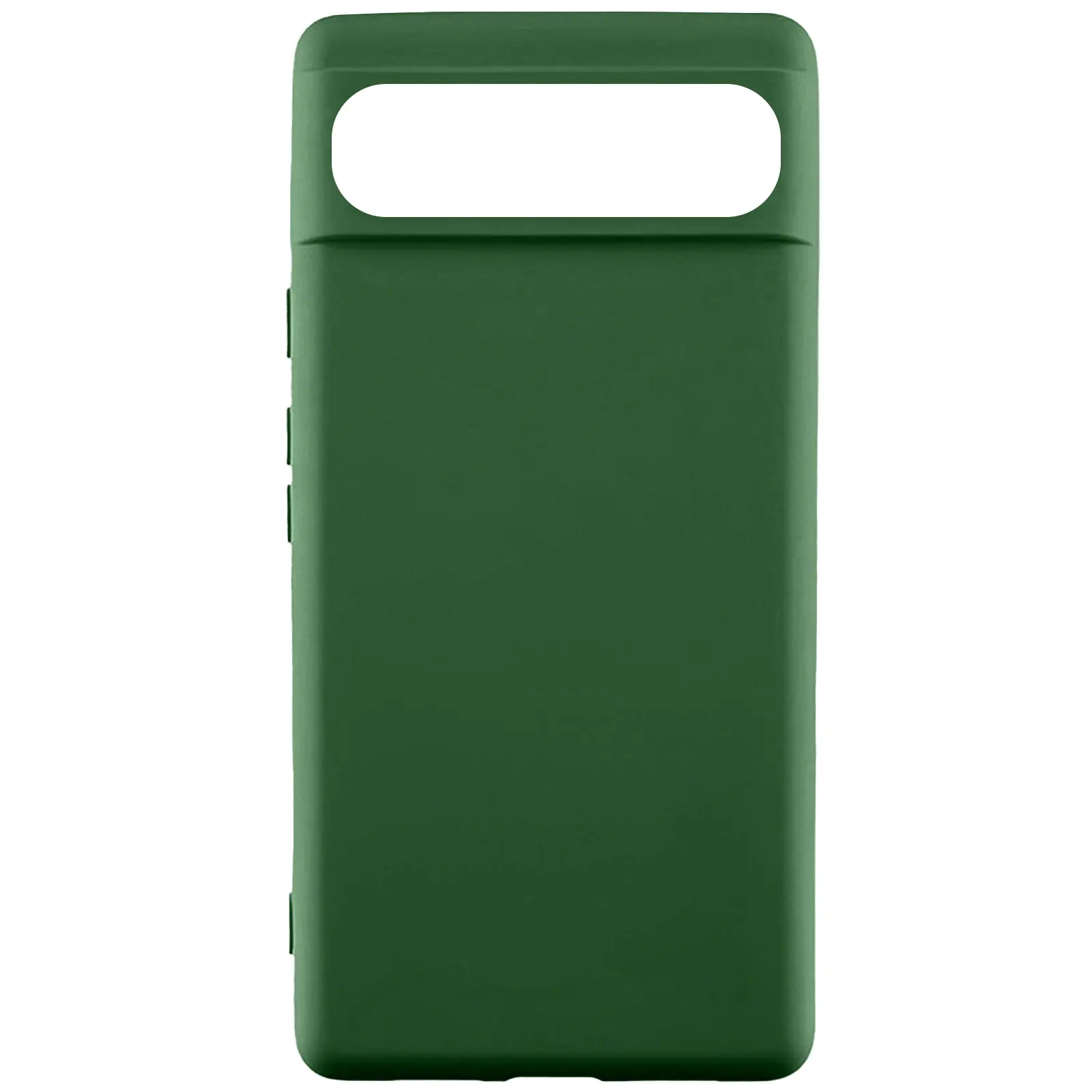Чехол TPU GETMAN Liquid Silk для Google Pixel 7a, Зеленый / Dark green, Силикон, купить оптом с доставкой