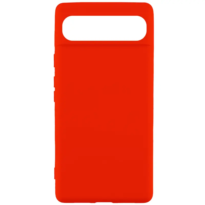 Чехол TPU GETMAN Liquid Silk для Google Pixel 7a, Красный / Red, Силикон, купить оптом с доставкой