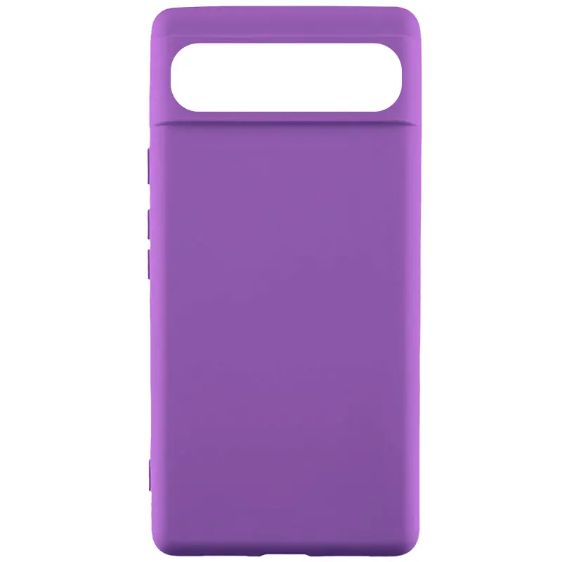 Чехол TPU GETMAN Liquid Silk для Google Pixel 7a, Фиолетовый / Purple, Силикон, купить оптом с доставкой