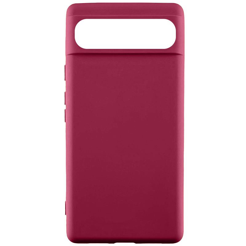 Чехол TPU GETMAN Liquid Silk для Google Pixel 11 Pro XL, Бордовый / Marsala, Силикон, купить оптом с доставкой