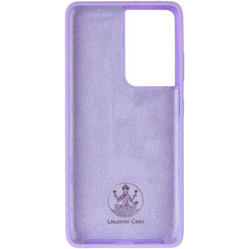 Чохол Silicone Cover Lakshmi (AA) для Samsung Galaxy S21 Ultra | Мікрофібра на малюнкі №3