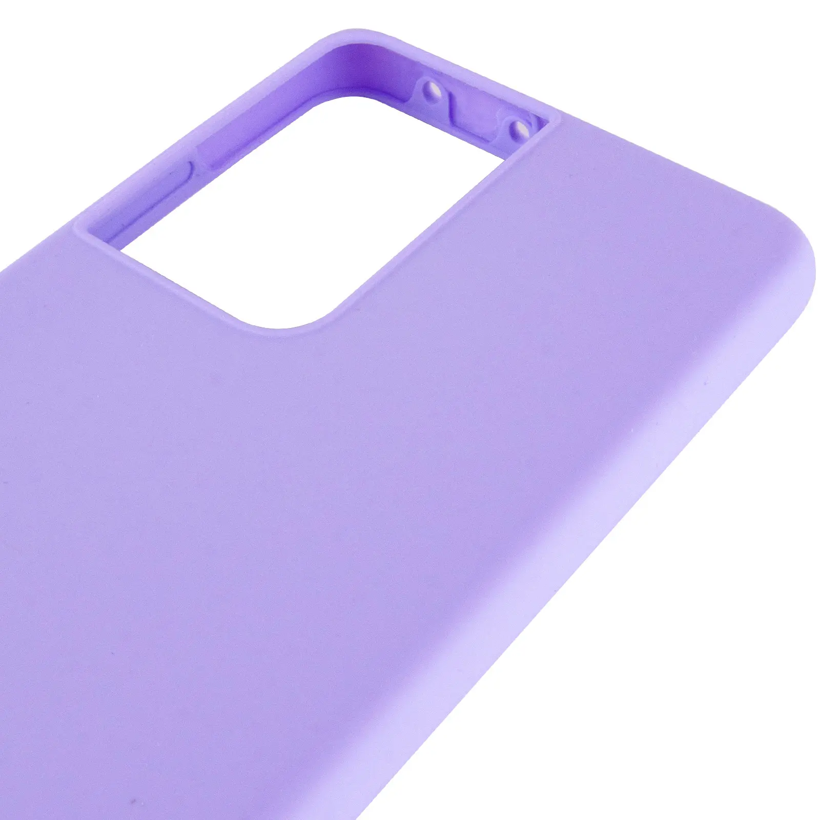 Чехол Silicone Cover Lakshmi (AA) для Samsung Galaxy S21 Ultra, Сиреневый / Dasheen 4, Силикон, купить оптом с доставкой