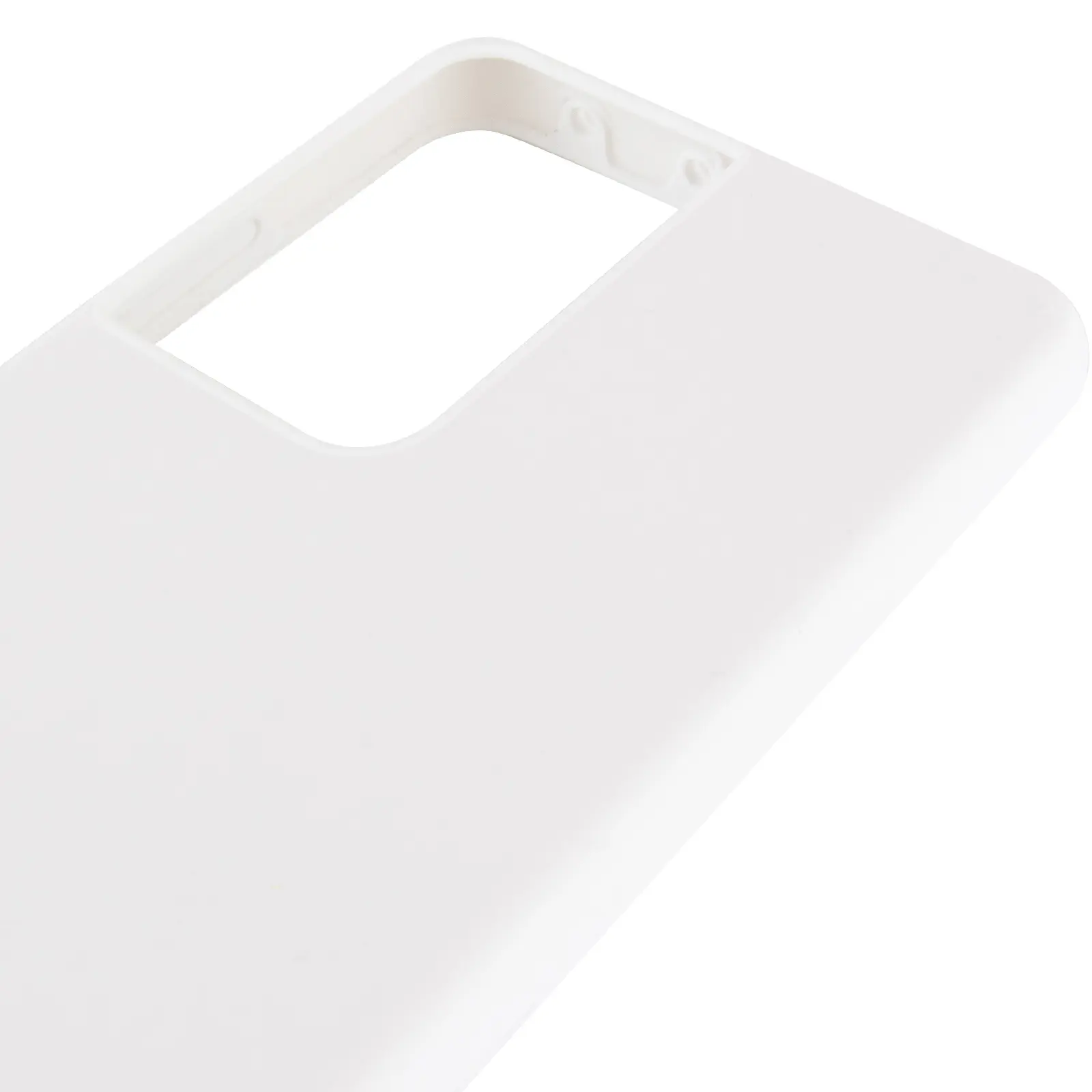 Чехол Silicone Cover Lakshmi (AA) для Samsung Galaxy S21 Ultra, Белый / White 3, Силикон, купить оптом с доставкой