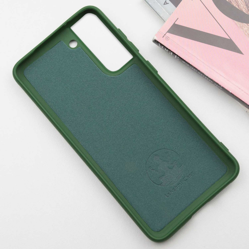 Чохол Silicone Cover Lakshmi (AA) для Samsung Galaxy S21 | Мікрофібра на малюнкі №3