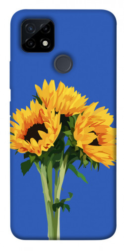 Чохол itsPrint Bouquet of sunflowers для Realme C21Y