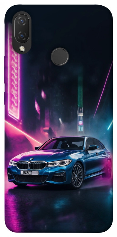Чехол itsPrint Неоновое BMW для Huawei P Smart+ (nova 3i), авто, купить оптом с доставкой