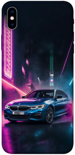 Чехол itsPrint Неоновое BMW для Apple iPhone XS Max (6.5")