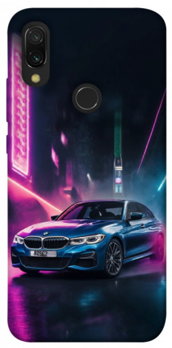 Чехол itsPrint Неоновое BMW для Xiaomi Redmi 7
