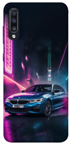 Чехол itsPrint Неоновое BMW для Samsung Galaxy A70 (A705F)