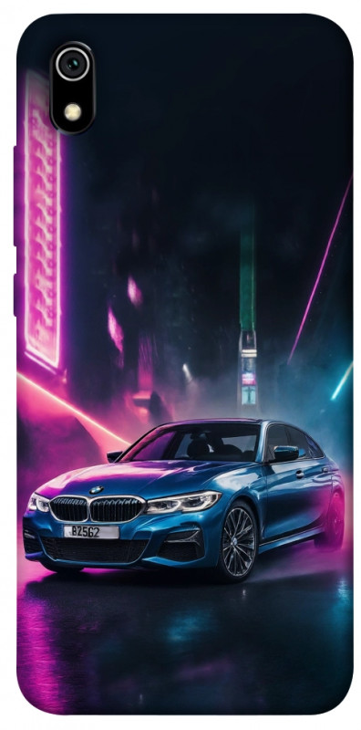 Чехол itsPrint Неоновое BMW для Xiaomi Redmi 7A, авто, купить оптом с доставкой