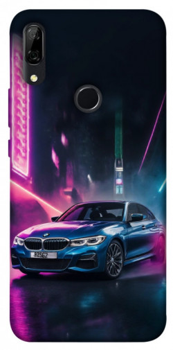 Чехол itsPrint Неоновое BMW для Huawei P Smart Z