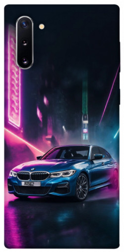 Чехол itsPrint Неоновое BMW для Samsung Galaxy Note 10