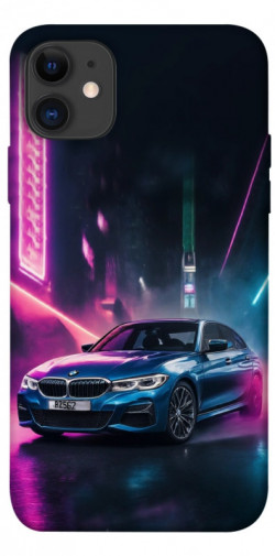 Чехол itsPrint Неоновое BMW для Apple iPhone 11 (6.1")