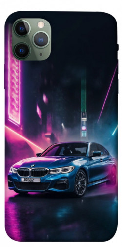 Чехол itsPrint Неоновое BMW для Apple iPhone 11 Pro Max (6.5")