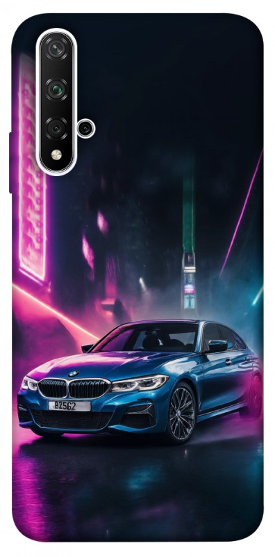 Чехол itsPrint Неоновое BMW для Huawei Honor 20 / Nova 5T, авто, купить оптом с доставкой