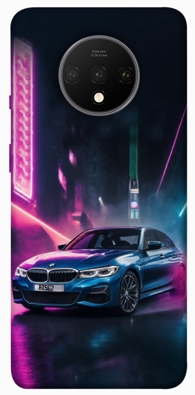Чохол itsPrint Неонове BMW для OnePlus 7T, авто, купити оптом з доставкою