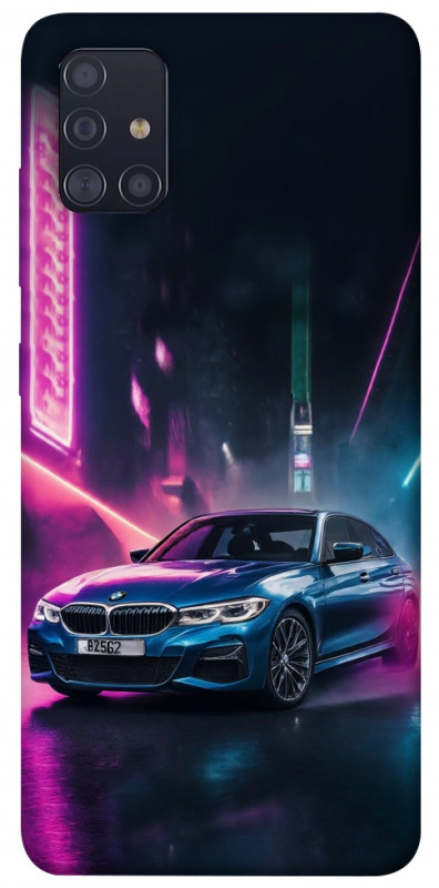 Чохол itsPrint Неонове BMW для Samsung Galaxy A51, авто, купити оптом з доставкою