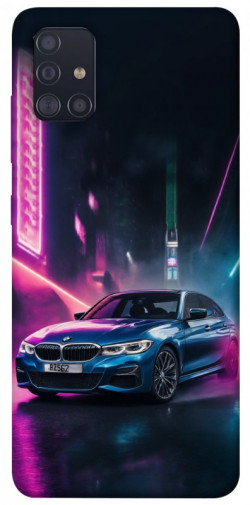 Чехол itsPrint Неоновое BMW для Samsung Galaxy A51