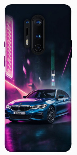 Чехол itsPrint Неоновое BMW для OnePlus 8 Pro