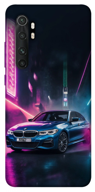 Чехол itsPrint Неоновое BMW для Xiaomi Mi Note 10 Lite, авто, купить оптом с доставкой