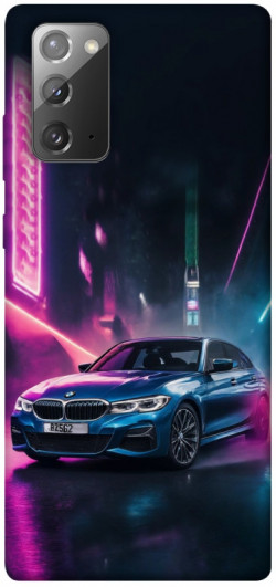Чохол itsPrint Неонове BMW для Samsung Galaxy Note 20