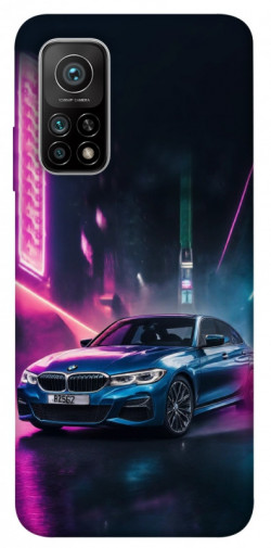 Чехол itsPrint Неоновое BMW для Xiaomi Mi 10T