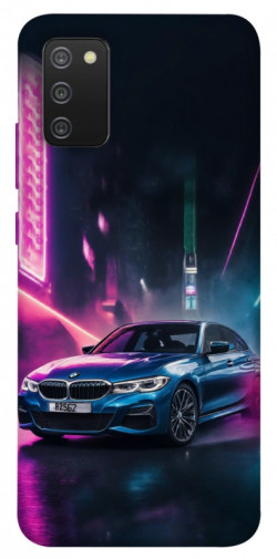 Чехол itsPrint Неоновое BMW для Samsung Galaxy A02s
