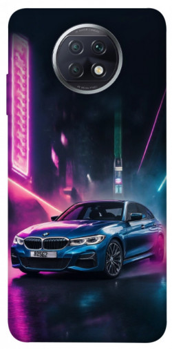 Чехол itsPrint Неоновое BMW для Xiaomi Redmi Note 9 5G / Note 9T