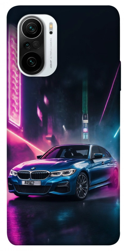 Чехол itsPrint Неоновое BMW для Xiaomi Redmi K40 / K40 Pro / K40 Pro+ / Poco F3, авто, купить оптом с доставкой