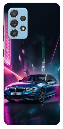 Чехол itsPrint Неоновое BMW для Samsung Galaxy A52 4G / A52 5G