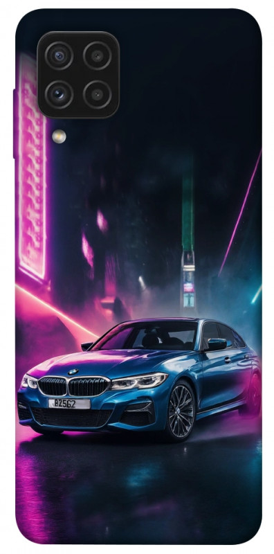 Чехол itsPrint Неоновое BMW для Samsung Galaxy A22 4G, авто, купить оптом с доставкой
