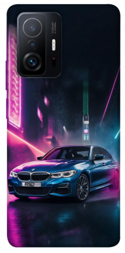 Чехол itsPrint Неоновое BMW для Xiaomi 11T / 11T Pro