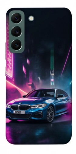 Чохол itsPrint Неонове BMW для Samsung Galaxy S22