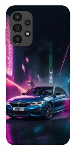 Чехол itsPrint Неоновое BMW для Samsung Galaxy A13 4G