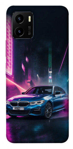 Чехол itsPrint Неоновое BMW для Vivo Y15s