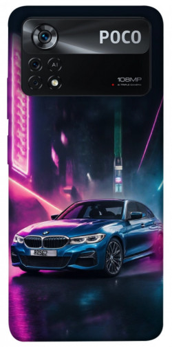 Чохол itsPrint Неонове BMW для Xiaomi Poco X4 Pro 5G