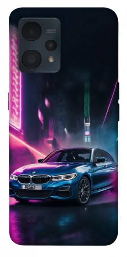 Чехол itsPrint Неоновое BMW для Realme 9 4G / 9 Pro+