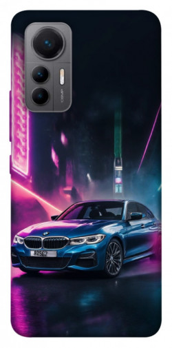 Чехол itsPrint Неоновое BMW для Xiaomi 12 Lite