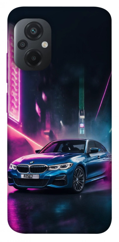 Чехол itsPrint Неоновое BMW для Xiaomi Poco M5, авто, купить оптом с доставкой