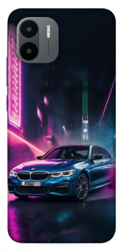 Чехол itsPrint Неоновое BMW для Xiaomi Redmi A1+ / A2+