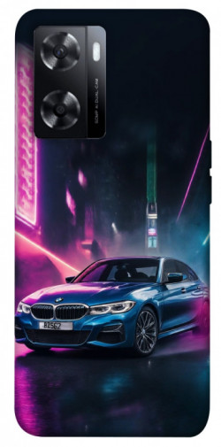 Чохол itsPrint Неонове BMW для Oppo A57s