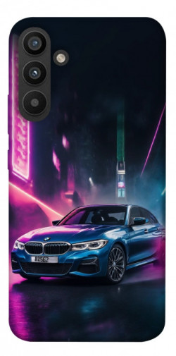 Чехол itsPrint Неоновое BMW для Samsung Galaxy A34 5G