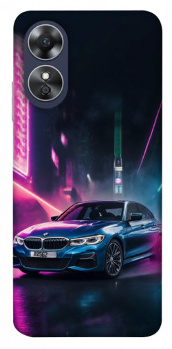 Чехол itsPrint Неоновое BMW для Oppo A17