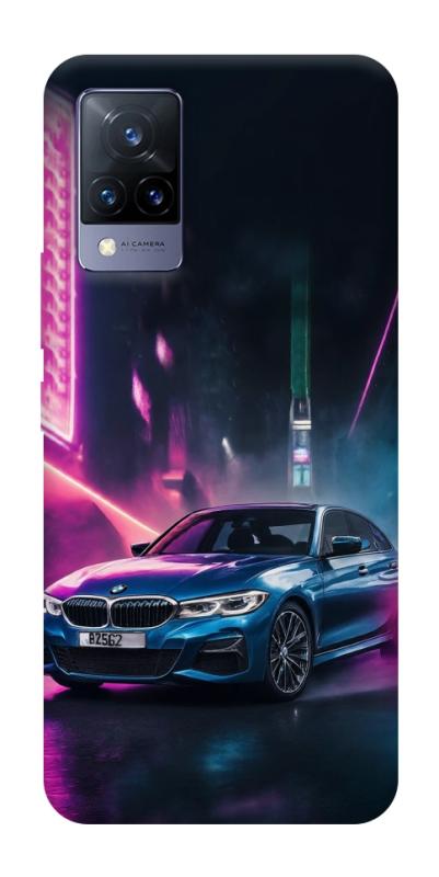 Чохол itsPrint Неонове BMW для Vivo V21, авто, купити оптом з доставкою