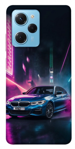 Чехол itsPrint Неоновое BMW для Xiaomi Poco X5 Pro 5G