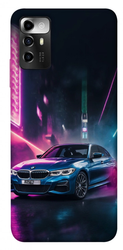 Чехол itsPrint Неоновое BMW для ZTE Blade V40 Vita, авто, купить оптом с доставкой